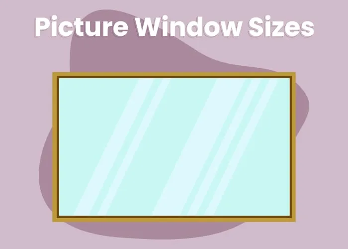 Image titled Picture Window Sizes and featuring a picture window