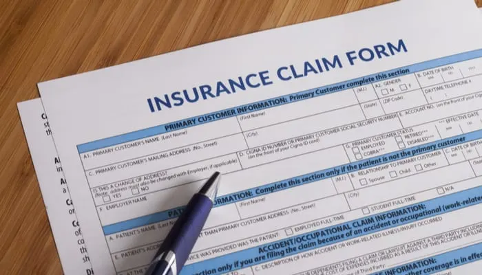 Insurance claim form as a featured image for a piece on recoverable depreciation