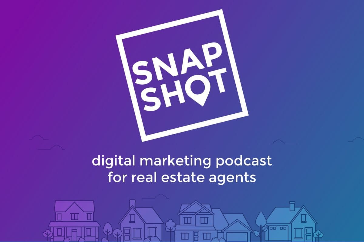 Homesnap snapshot real estate podcast cover photo