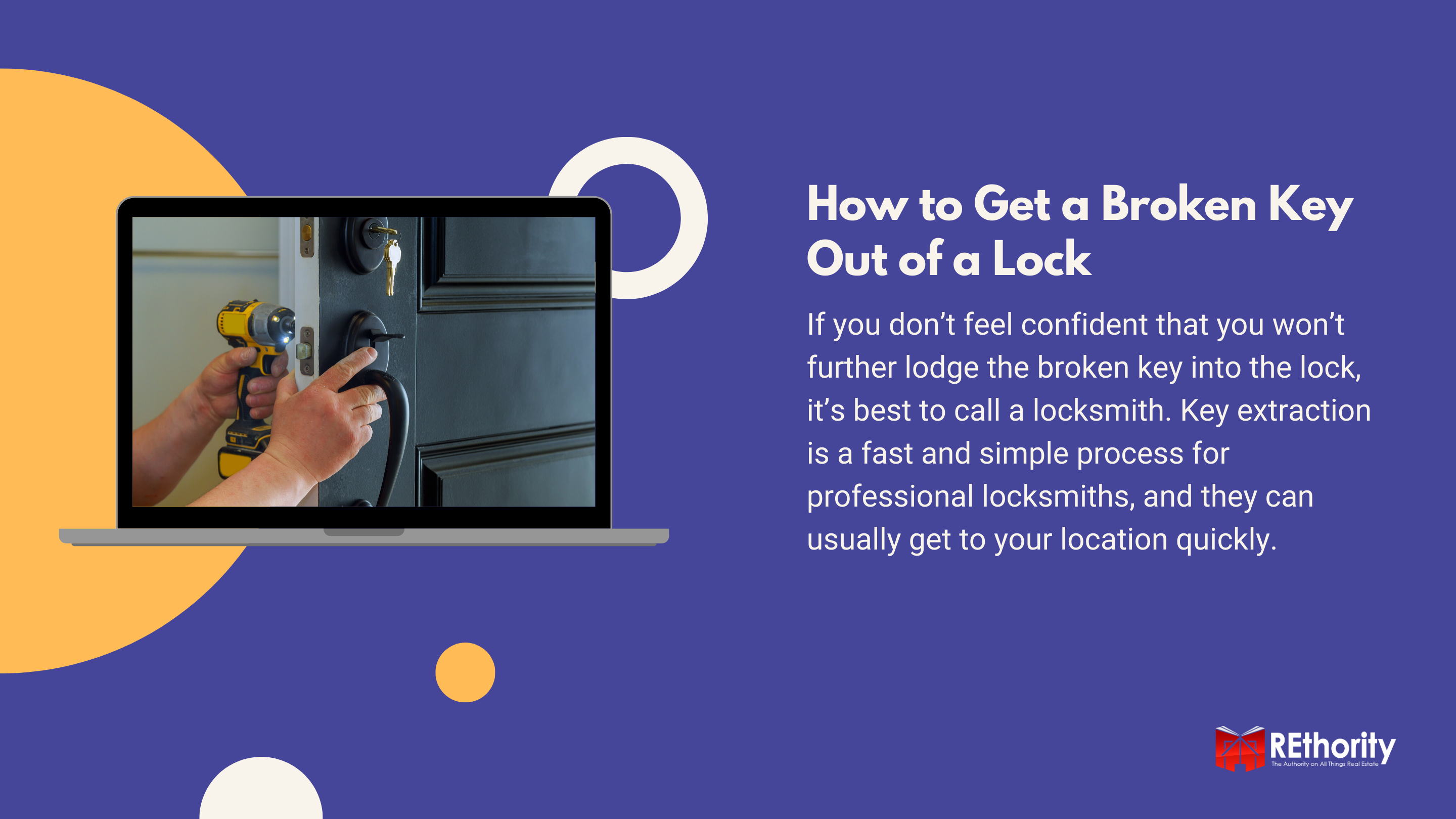 How to Get a Broken Key Out of a Lock graphic