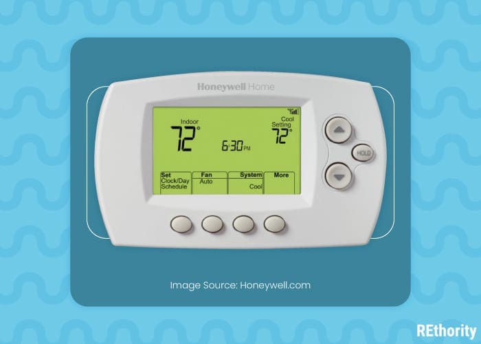 How to reset a honeywell 6000wf thermostat