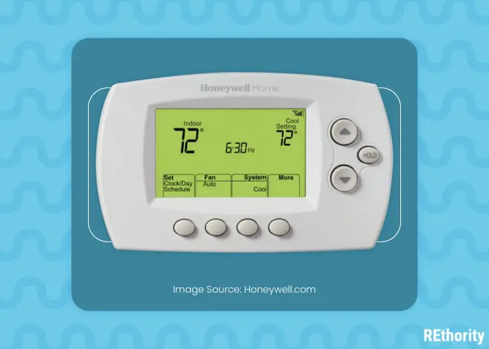 How to reset a honeywell 6000wf thermostat