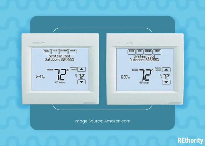 How to reset a honeywell 8321wf thermostat