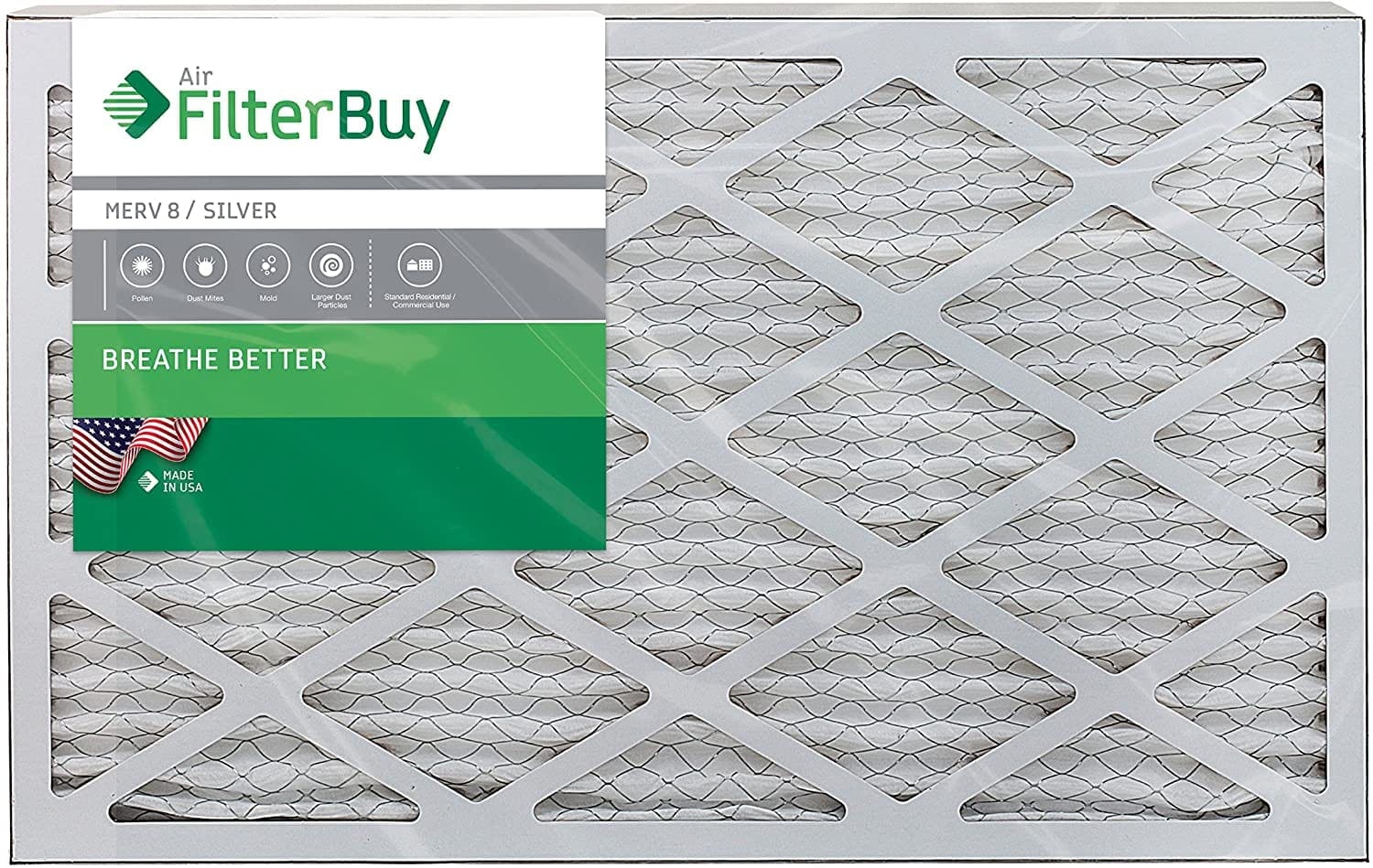 Filterbuy furnace filters with a medium MERV rating