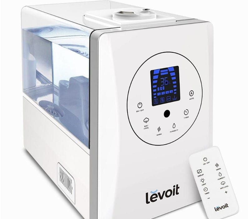 Levoit Hybrid Ultrasonic Warm and Cool Mist Portable Humidifier