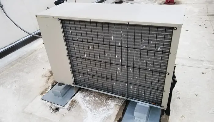 HVAC Condensing unit on roof