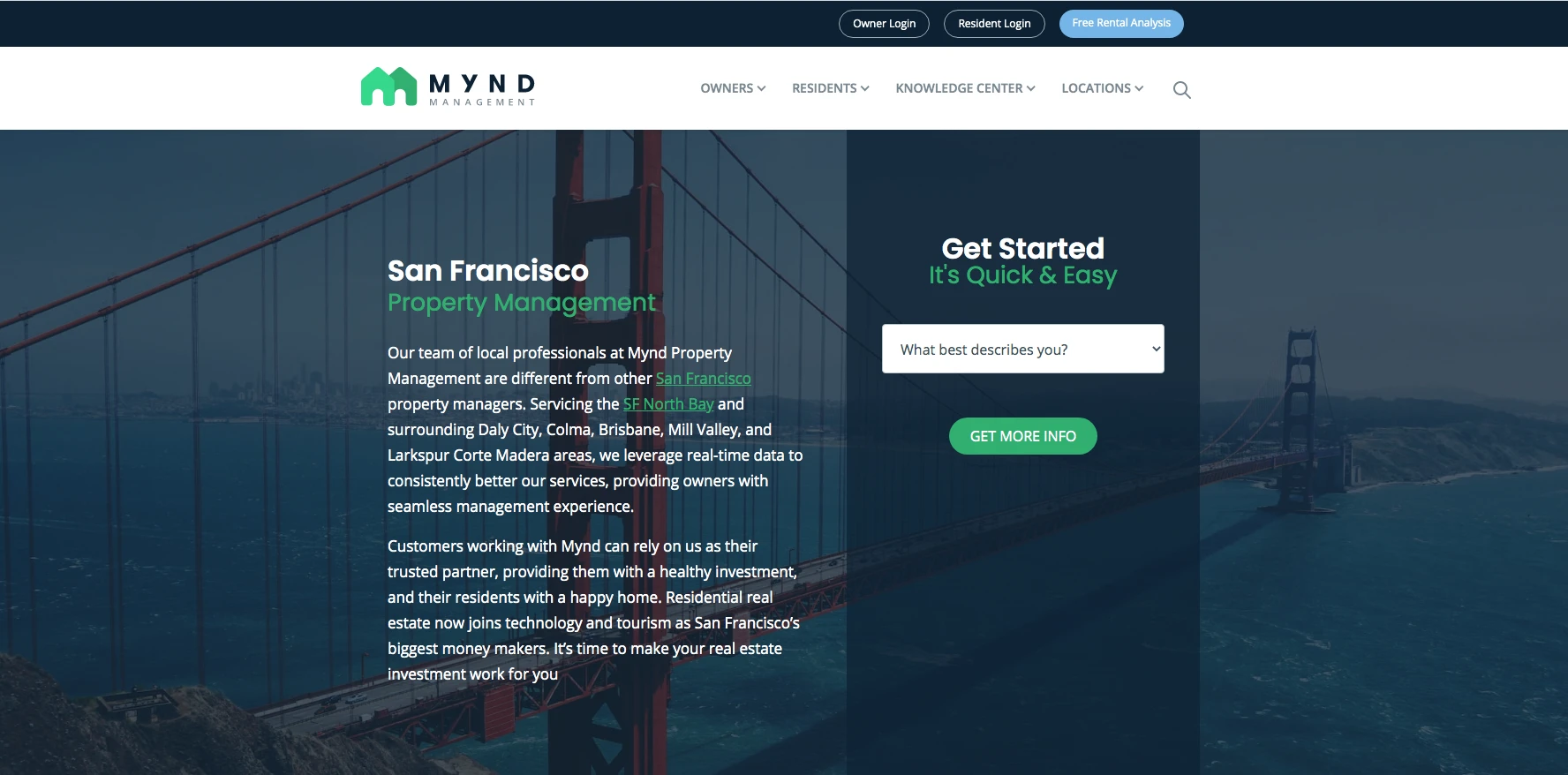 Mynd property management company in san francisco