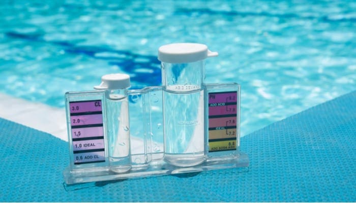 Pool water testing test kit, Swimming Pool Care