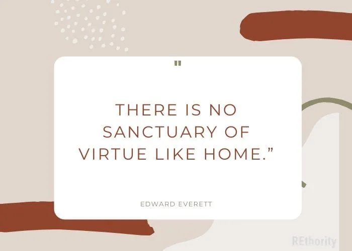 Edward Everett quote about home