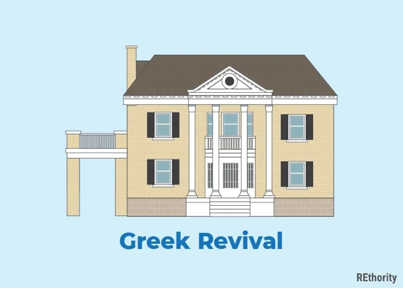 Greek revival home style