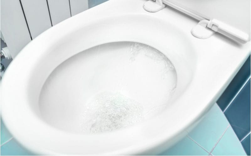 Toilet keeps running with its lid open and water dripping down and swirling in the bowl