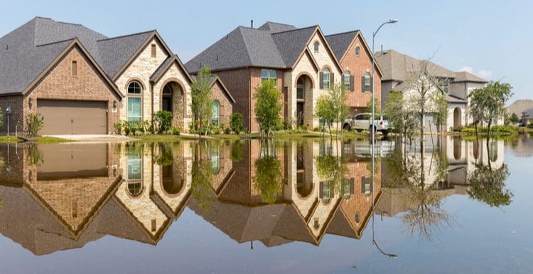 For a piece on is your house in a flood zone?, a Houston neighborhood decimated from Hurricane Harvey