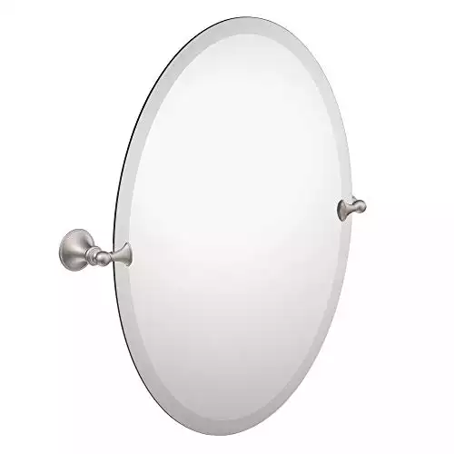 Moen DN2692BN Glenshire Frameless Pivoting Bathroom Tilting Mirror