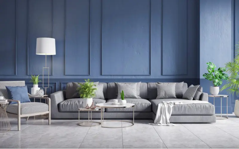 Vintage Grey 12x12 Ceramic Tile for a piece titled Grey Flooring Living Room Ideas