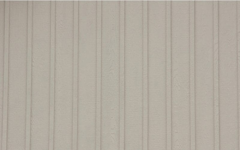 To help answer the question Does Board and Batten Siding Come in Vinyl, this type of siding shown in grey color