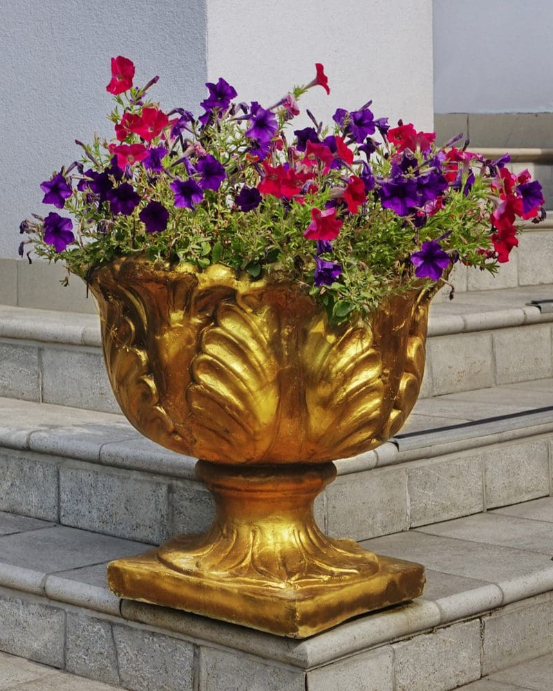 Entryway planter idea in the Style of Ancient Greece
