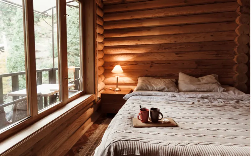 Log Cabin Look cottage interior idea