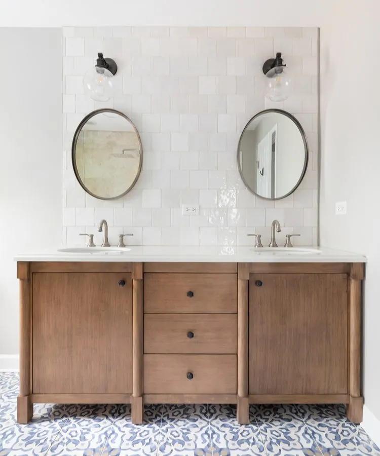 Modern Rustic Bathroom Ideas 15, Wood Vanity Bathroom Ideas