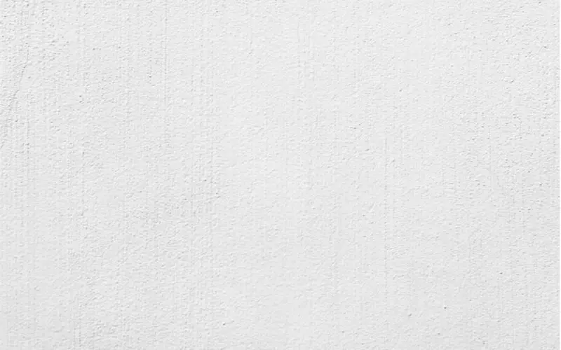 Plain white as an option for modern drywall texture types