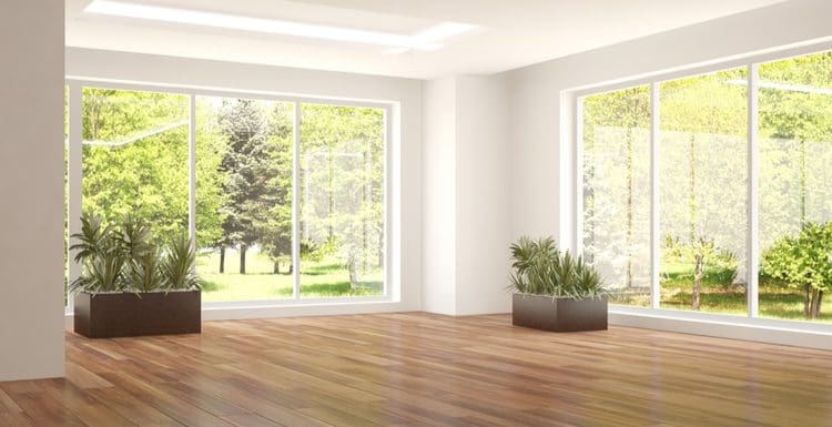 Image for a piece on how to fill empty floor space in a living room