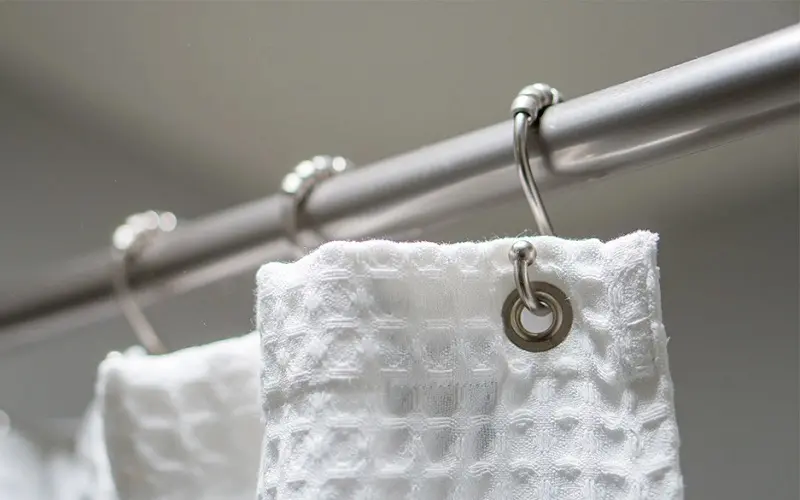 Cotton shower curtain