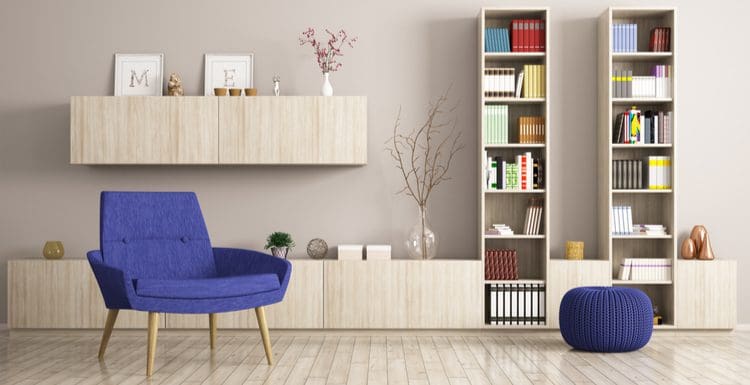 A Bookshelf To Wall Without S, Best Way To Secure Tall Bookcase Wall