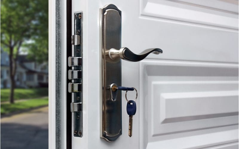 Vault deadbolt, one of the strongest types of door locks