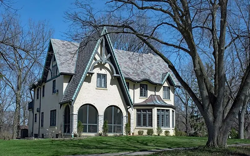 Gothic revival style house