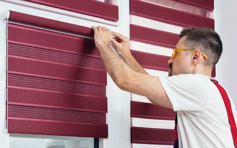 Colors of No-drill blinds