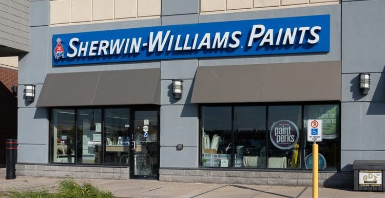 Featured image for a piece on Sherwin Williams paint cost