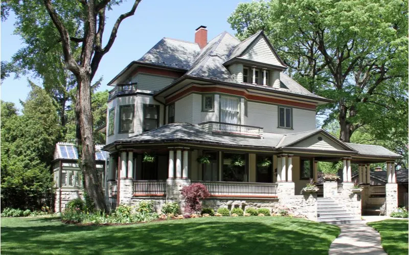 One of the different types of Victorian homes