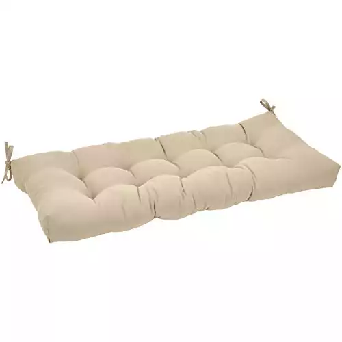 Amazon Basics Tufted Outdoor Patio Bench Cushion