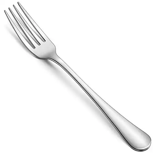 Hiware 12-Piece Stainless Dinner Forks Set