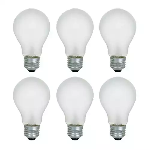 A19 Frosted Incandescent Rough Service Light Bulb