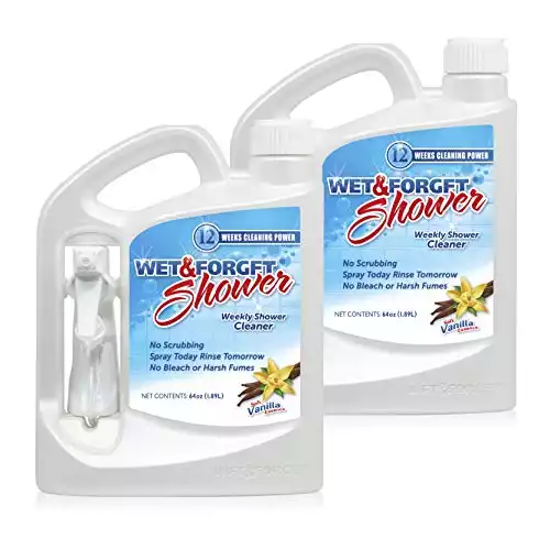 Wet & Forget Weekly Shower Cleaner Spray 64 oz - 2 Pack