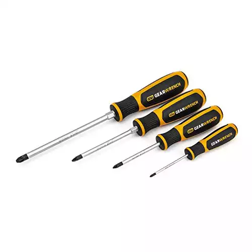 GEARWRENCH Pozidriv Dual Material Screwdriver Set