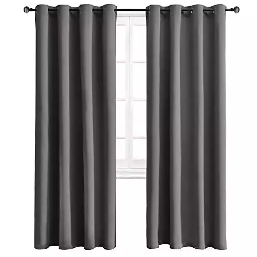 WONTEX Blackout Curtains Thermal Curtains for Traverse Rods