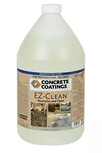 CC Concrete Coatings EZ-Clean | Concrete Acid Stain Neutralizer