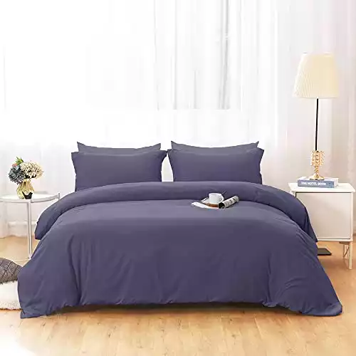 Duvet Covers Queen Size - Ultra Soft and Breathable Bedding Comforter Cover
