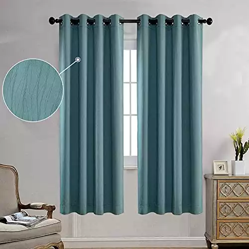 Miuco Blackout Curtains Room Darkening Curtains