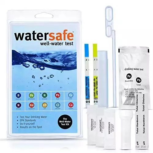Watersafe 10-in-1 Drinking Water Test Kit - World's Most Sensitive Lead Test
