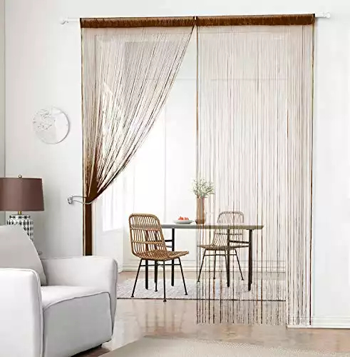 Taiyuhomes Knitting Door Curtain Panels