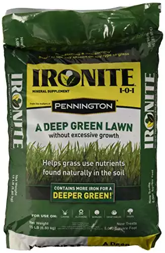 Ironite 100519460 1-0-1 Mineral Supplement/Fertilizer, 15 Pound Bag