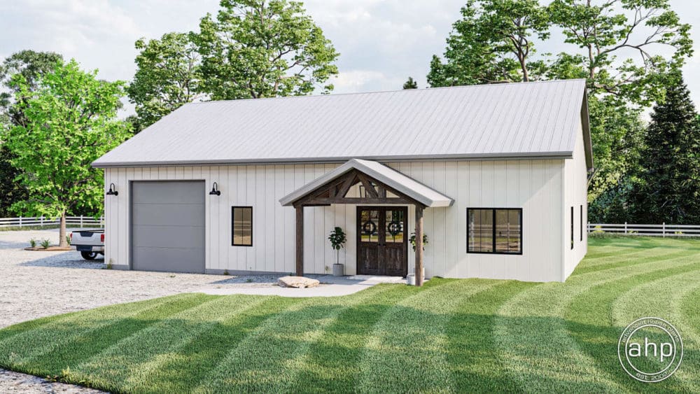 The Mead Farm, one of the best barndominium house plans