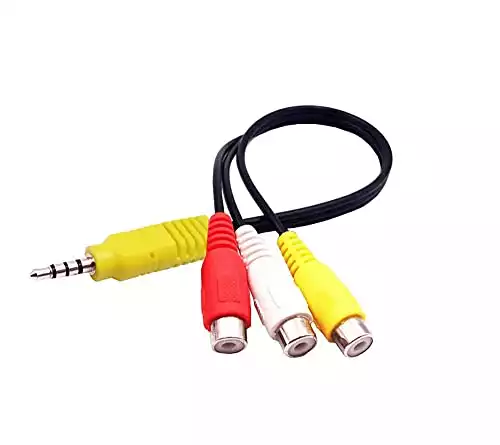 Video AV Component Adapter Cable