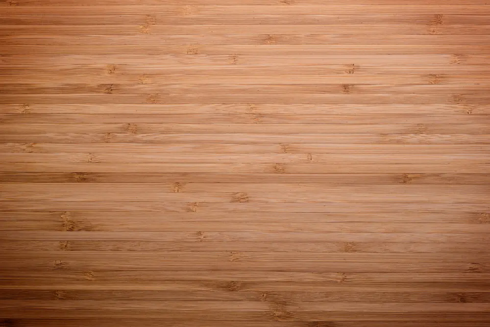 Image of bamboo, one of the types of wood grain patterns, pictured from above