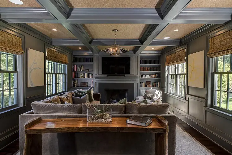 Coffered Ceiling: Strength and Beauty Combined!