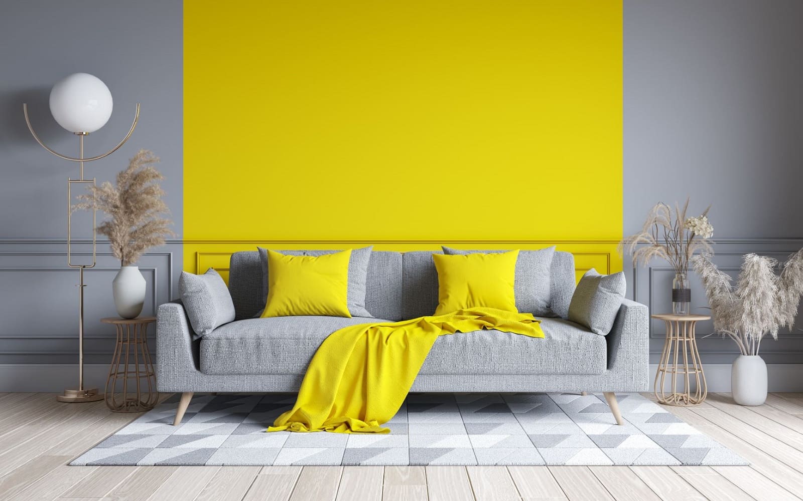 Top 20 trending examples of two colour combination for bedroom walls