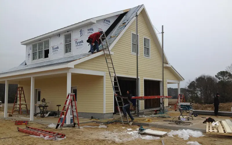 Building a Kit Home from Landmark Home and Land Company