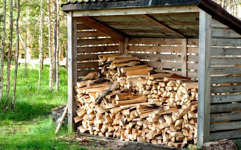 Properly storing wood is the best way to make sure the firewood stays seasoned